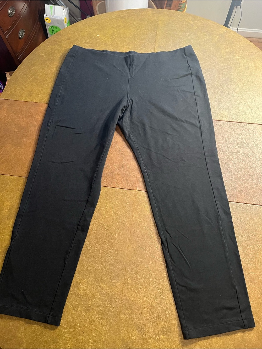 Pure Jill J. Jill Slim Leg Black Cropped Stretch Women’s Size XL